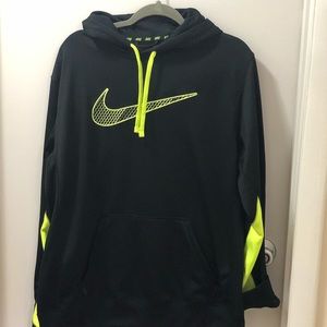 Black and neon sweatshirt